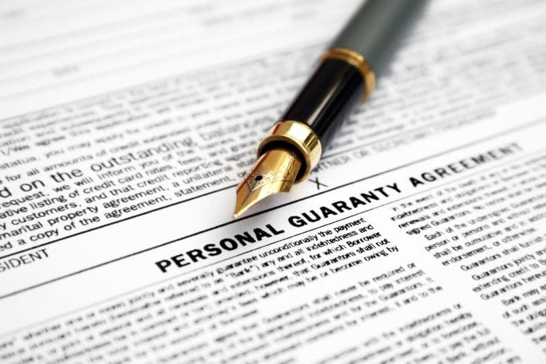 Legal agreement document with a fountain pen